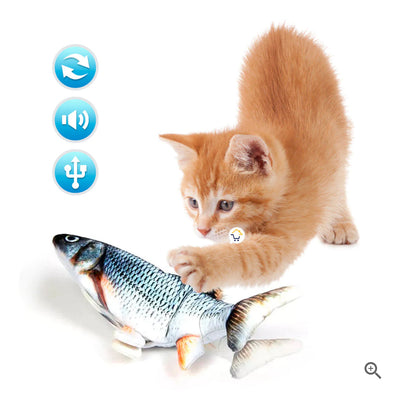 CRAZYTUNA - JUGUETE DE PESCADO PARA GATOS - ENVIO GRATIS